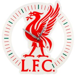 Liverpool FC Wall Clock Red Red/White One Size 1