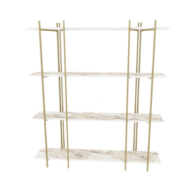 Decorotika Moss Bookcase 3-tier - W 160cm x H 180 cm x D 29 cm