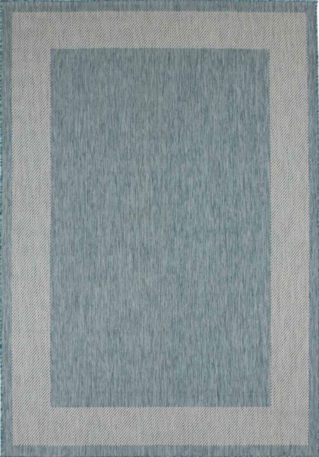 The Rugs Outdoor Indoor Bordered Garden Patio Rug Weather Resistant 200