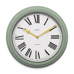 Acctim Turin Green Wall Clock