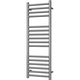Aston - Stainless Steel Heated Towel Rail - H1000mm x W350mm - Straight