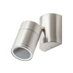 BHS Delting Outdoor Wall Light, Stainless Steel