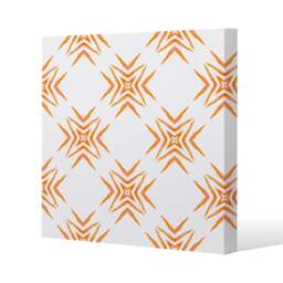 Orange ravishing boho chic (Canvas Print) / 46 x 46 x 4cm Multi