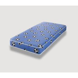 Cooltouch Sprung Hybrid Mattress - 17cm Deep, Plush Comfort Blue Short Single