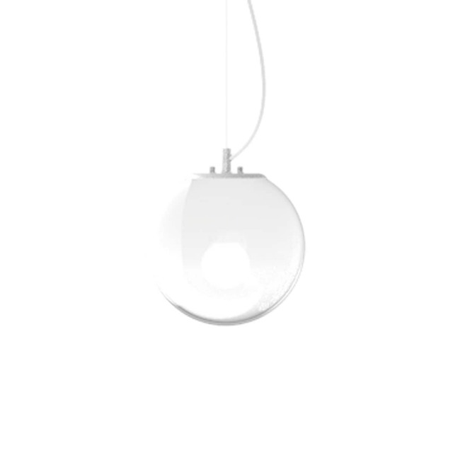 Mapa Clear 20cm Globe Pendant Ceiling Light Opal