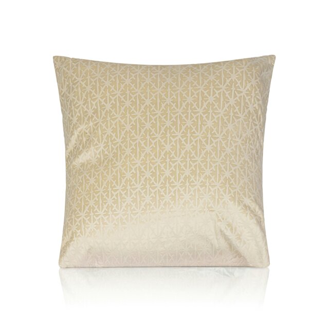 Textured Velvet 45cm x 45cm Cream Cushion Set of 4 Cream 45cm x 45cm x 10cm 4