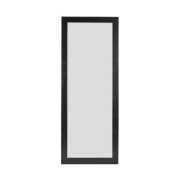 Rectangle Mirror - 97x37cm Black 1