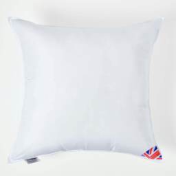 "Homescapes Luxury Super Microfibre Cushion Pad Insert Inner 65 x 65 cm (26 x 26 inches) White 65 x 65 cm (26 x 26"")"