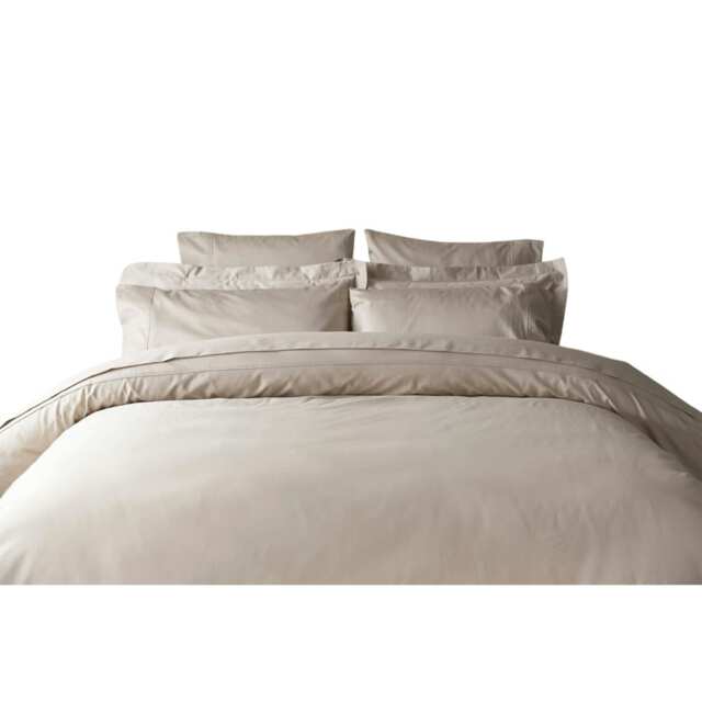 Belledorm Egyptian Cotton Duvet Cover - Taupe - Emperor