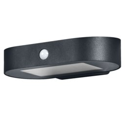 Osram ENDURA Style Small Solar Wall Light Sensor 3000K Black