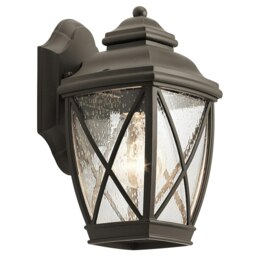 Tangier Small Outdoor Wall Lantern Olde Bronze, IP44