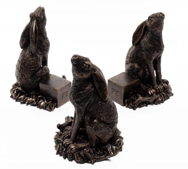Moongazing Hare Plant Pot Feet - Set of 3 Brown