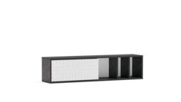 Decorotika Teo Floating TV Unit for TV's up to 55 inches with MDF Sliding Door