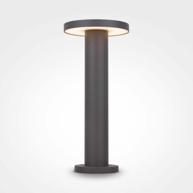 Maytoni Wald Outdoor Bollard Graphite, 40cm, 3000K IP65