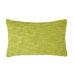 Homescapes Nirvana Cotton Green Rectangular Cushion Cover - 30 x 50 cm Green Green 30 x 50 cm