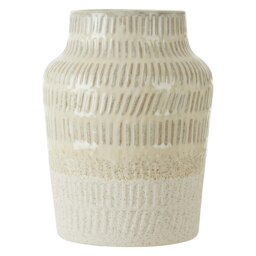 Orsina Modern Ceramic Vase For Home Decor, Embossed Design Flower Vase for Contemporary Spaces, Modern Small Vase