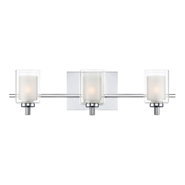 Quoizel Kolt Wall Lamp Polished Chrome, IP44