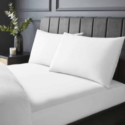 Silentnight Pure Cotton Fitted Sheet, White