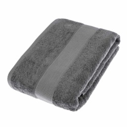 Homescapes Turkish Cotton Grey Bath Sheet
