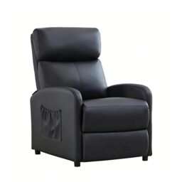 MCC Direct Push Back Chair Faux Leather Reclining Pushback Armchair Sofa