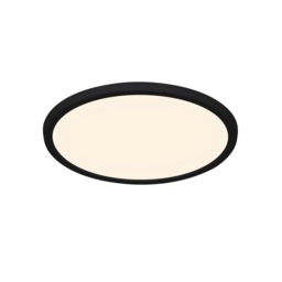 Nordlux Oja Indoor Ceiling Light Black Plastic Intergrated LED 25,000hrs - Mains Powered, IP20