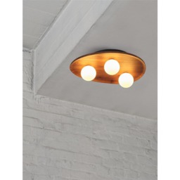Osram Decor Acacia Nest Ceiling Light 3XG9 Brown Max 3x5W LED Modern Indoor