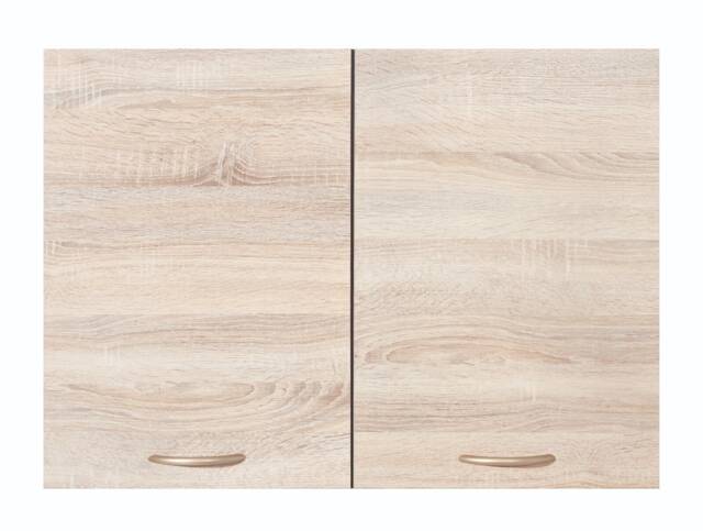 Kitchen Wall Unit 800mm Cabinet 2 Door 80cm Cupboard Wenge Dark Brown Sonoma Oak Effect From Junona Range