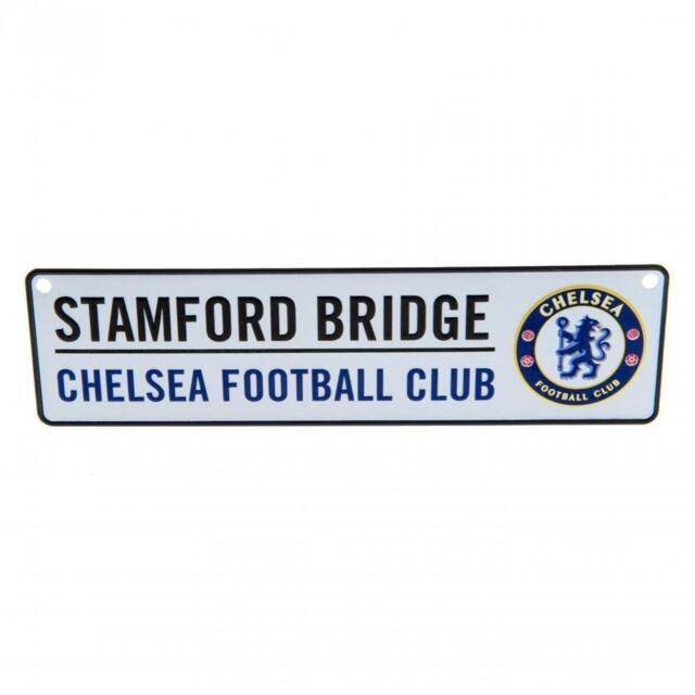 Chelsea FC Window Sign White White/Black/Royal Blue 1
