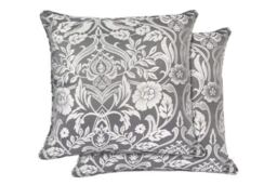 Harrow Cushion Cover Grey Grey Grey