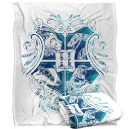 Harry Potter Hogwarts Abstract Blanket - Multicoloured - One Size