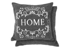 Simply Home Cushion Cover Charcoal Grey Grey