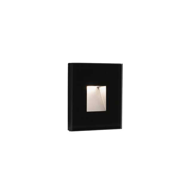 Dart Outdoor LED Recessed Wall Light Black 2W 2700K IP65