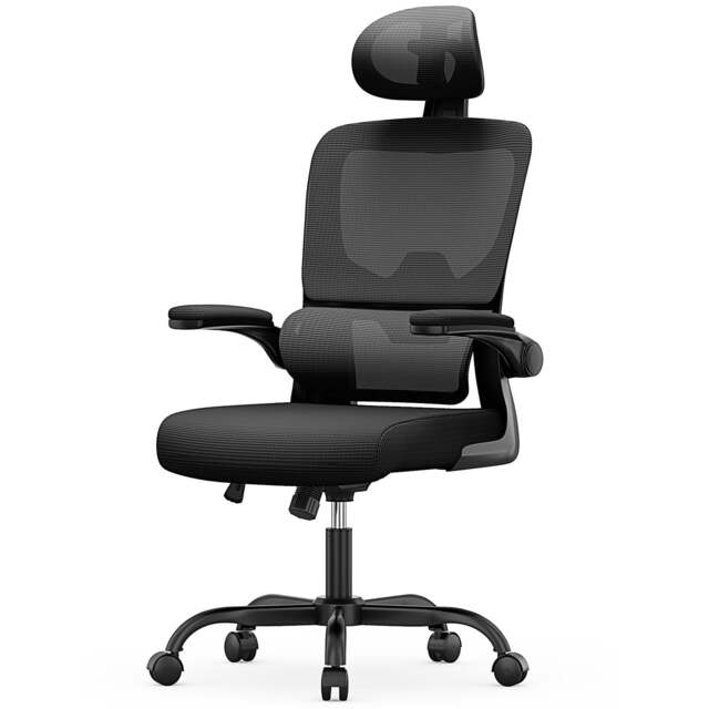 Rattantree Ergonomic Swivel Office Chair With Rocking Function