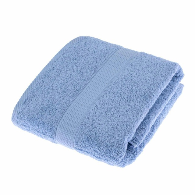 Homescapes Turkish Cotton Light Blue Bath Towel