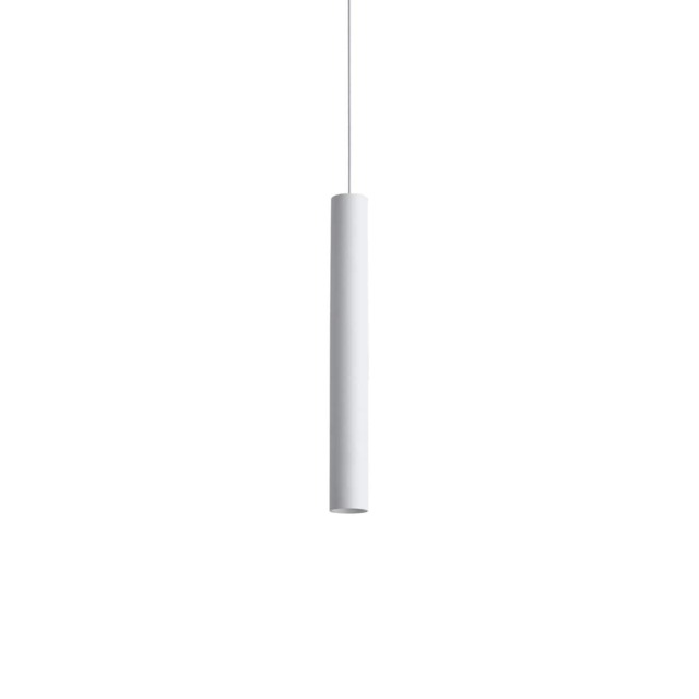 Look 25cm Slim Pendant Ceiling Light White 1x LED 1000lm 3000K