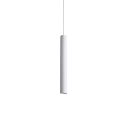 Look 25cm Slim Pendant Ceiling Light White 1x LED 1000lm 3000K