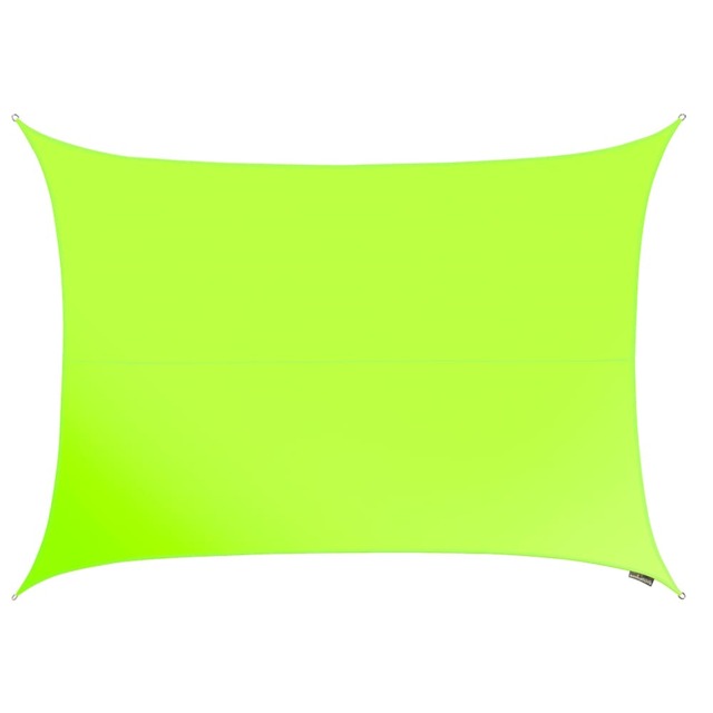 5m x 4m Rectangle Waterproof Lime Sun Shade Sail