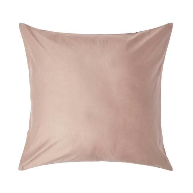 Homescapes Mink European Size Egyptian Cotton Pillowcase 1000 TC - 80 x 80 cm