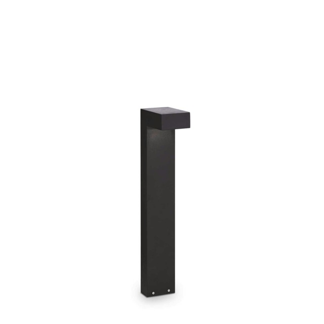Sirio 2 Light Small Outdoor Bollard Black IP44, G9