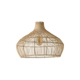 ValueLights Anais Natural Wicker Effect Ceiling Shade