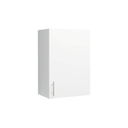 JD Greta Kitchen Wall Unit 500mm Storage Cabinet With Doors and Shelf 50cm - White Matt