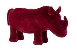 Premier Kids Rhino Maroon Animal Chair, Non-Harmful Children's Chair, Easy to Balance Kiddie Chair, Adjustable Playroom Chair