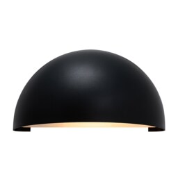 Nordlux Scorpius Outdoor Wall Light Black Plastic Solar E27 Sensor Weatherproof - Mains Powered, IP44 Black Black
