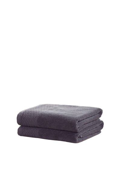 Eden Weave Cotton Towels Luxury Soft Quick Dry Absorbent Grey Face cloth 1
