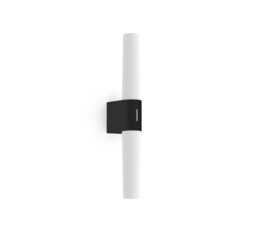 Nordlux Helva Indoor Wall Light Black Plastic Intergrated LED 25,000hrs - Mains Powered, IP44 Black Black