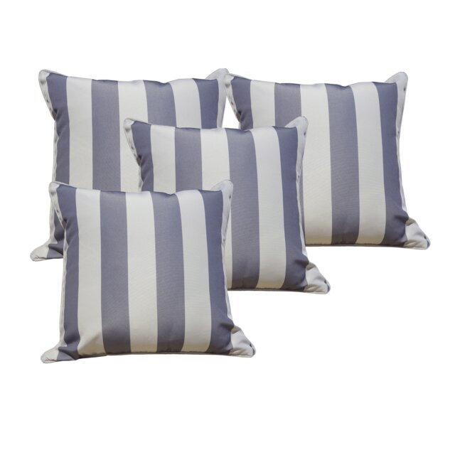 Direct Wicker Outdoor Waterproof Garden Cushion Covers for Outside Sofa, 45x45cm (Set of 4)