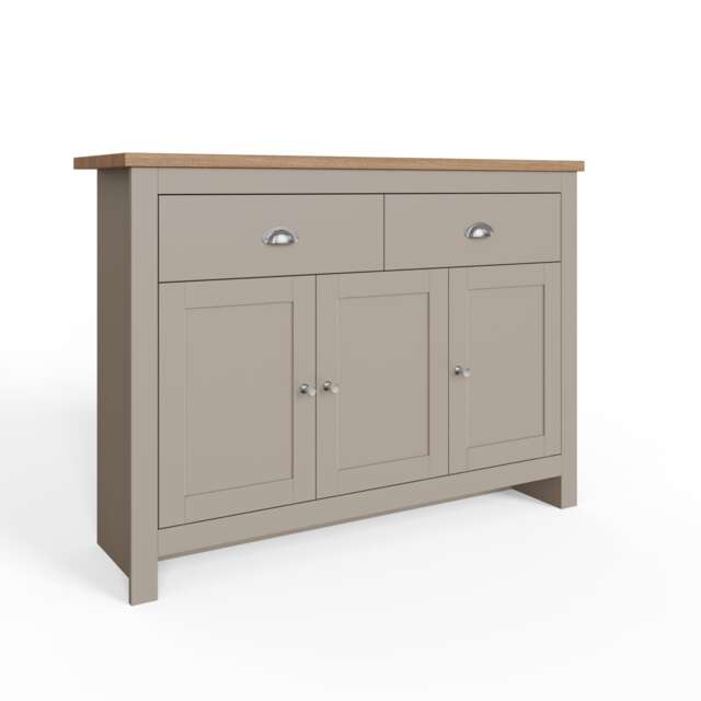 Lancaster Large Sideboard Grey Grey