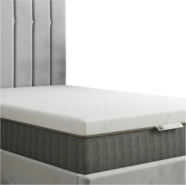 Memory Foam Mattress Topper - Small Double - 5cm