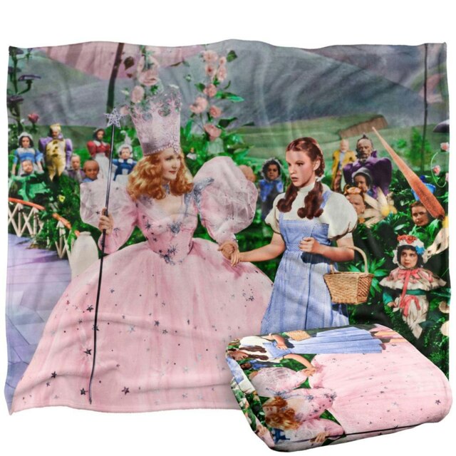 The Wizard Of Oz Scene Dorothy Blanket - Multicoloured - One Size