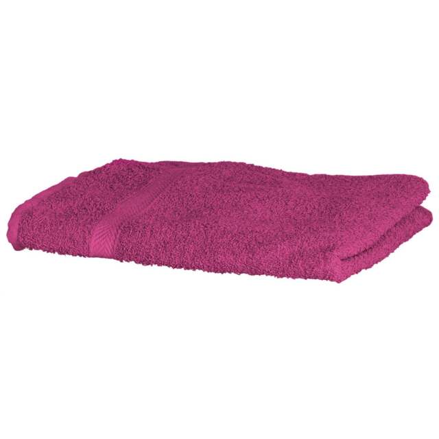 Towel City Luxury Range 550 GSM - Hand Towel (50 X 90 CM) - Fuchsia - One Size Pink One size